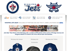 Tablet Screenshot of jetsgear.com